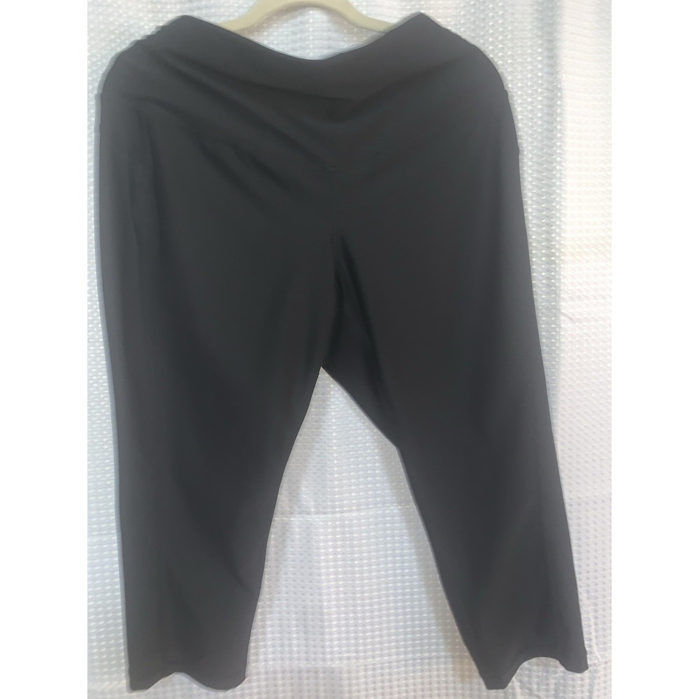 Xersion Women Black Active Pants 1X Plus